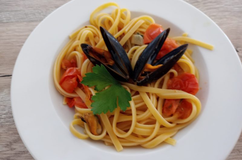 Linguine mit Miesmuscheln